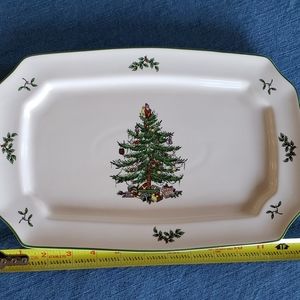 Spode Christmas serving platter 13 inches